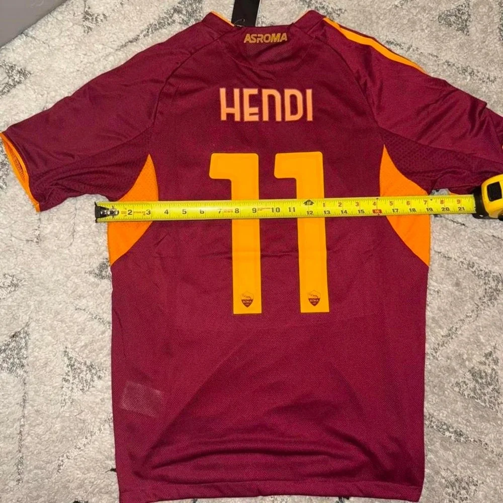 Adidas AS Roma 25/26 Authentic Home Jersey Medium Slim Fit #11